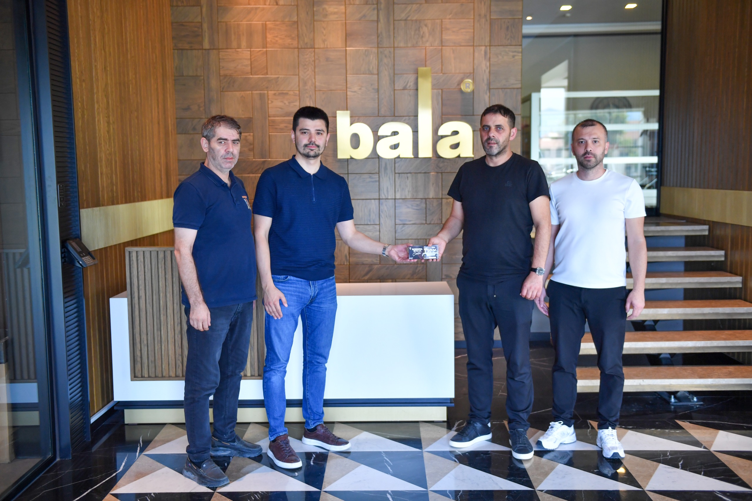 Bursa2nın İnegöl ilçesinde Bala Makina, Sultan Su İnegölspor yönetim kurulu