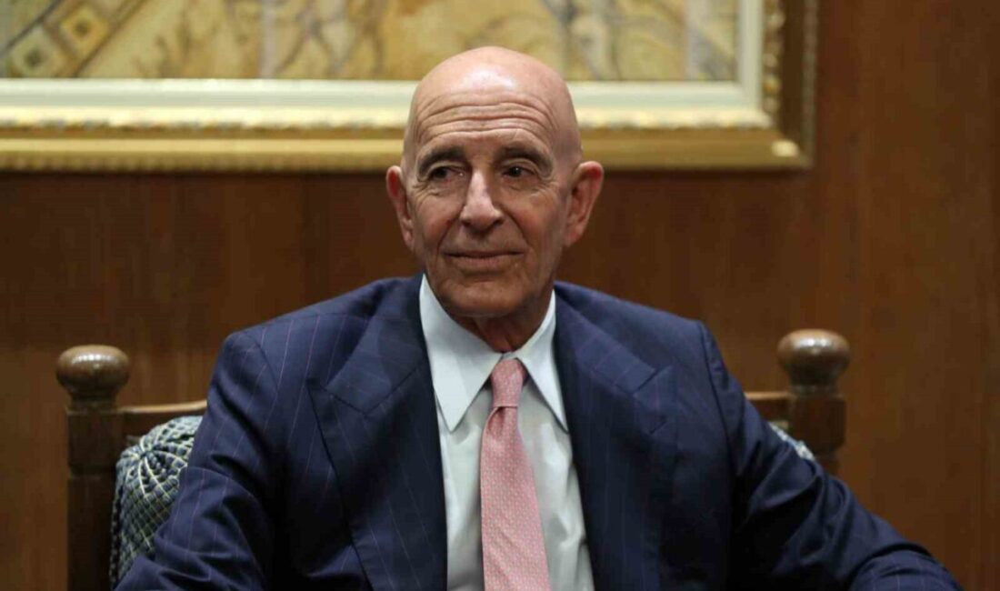 ABD’nin Suriye Özel Temsilcisi Thomas Barrack, Lübnan Cumhurbaşkanı Joseph Aoun