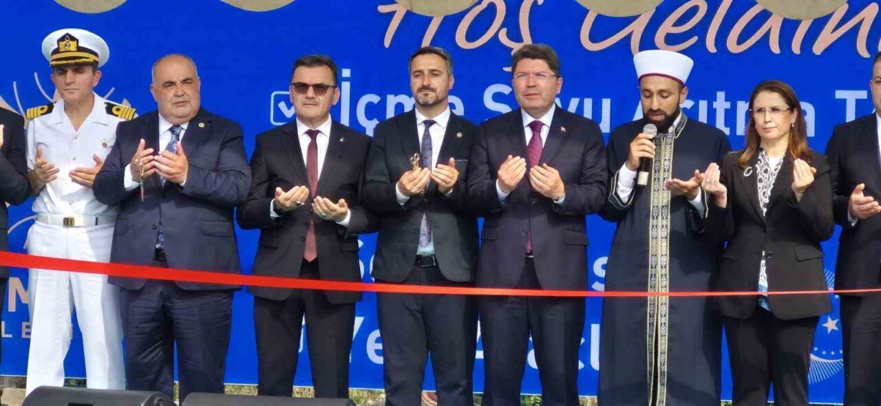 Adalet Bakanı Yılmaz Tunç, Bartın’ın Ulus ilçesine bağlı Kumluca beldesinde