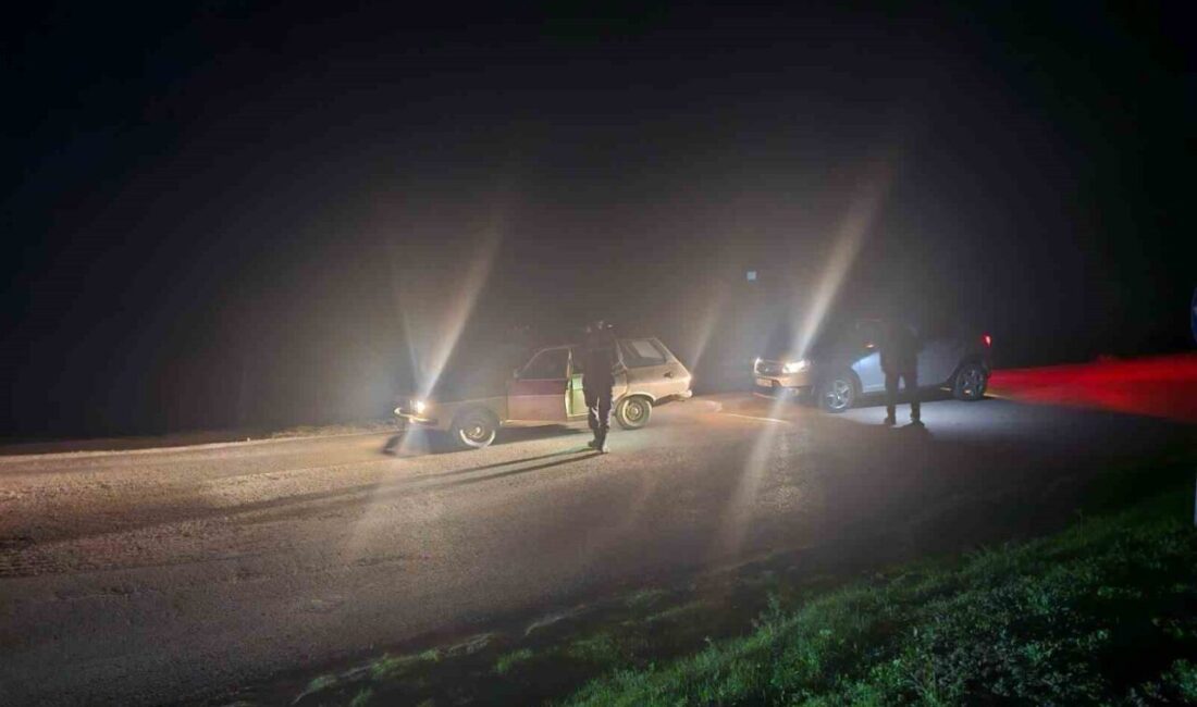 Adana’nın Tufanbeyli ilçesinde jandarma ekiplerinin denetimlerinde dur ihtarına uymayan ve