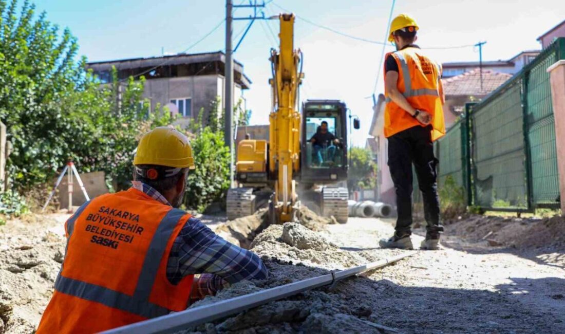 SASKİ, yağmur sularının kayıpsız ve güvenle taşınması için çalışmalarını sürdürüyor.