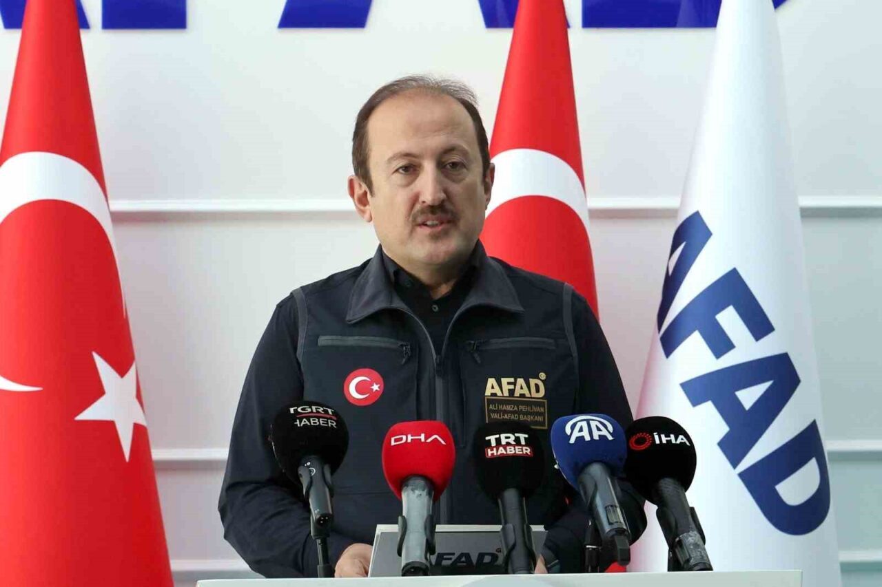 Afet ve Acil Durum Yönetimi (AFAD) Başkanı Ali Hamza Pehlivan,