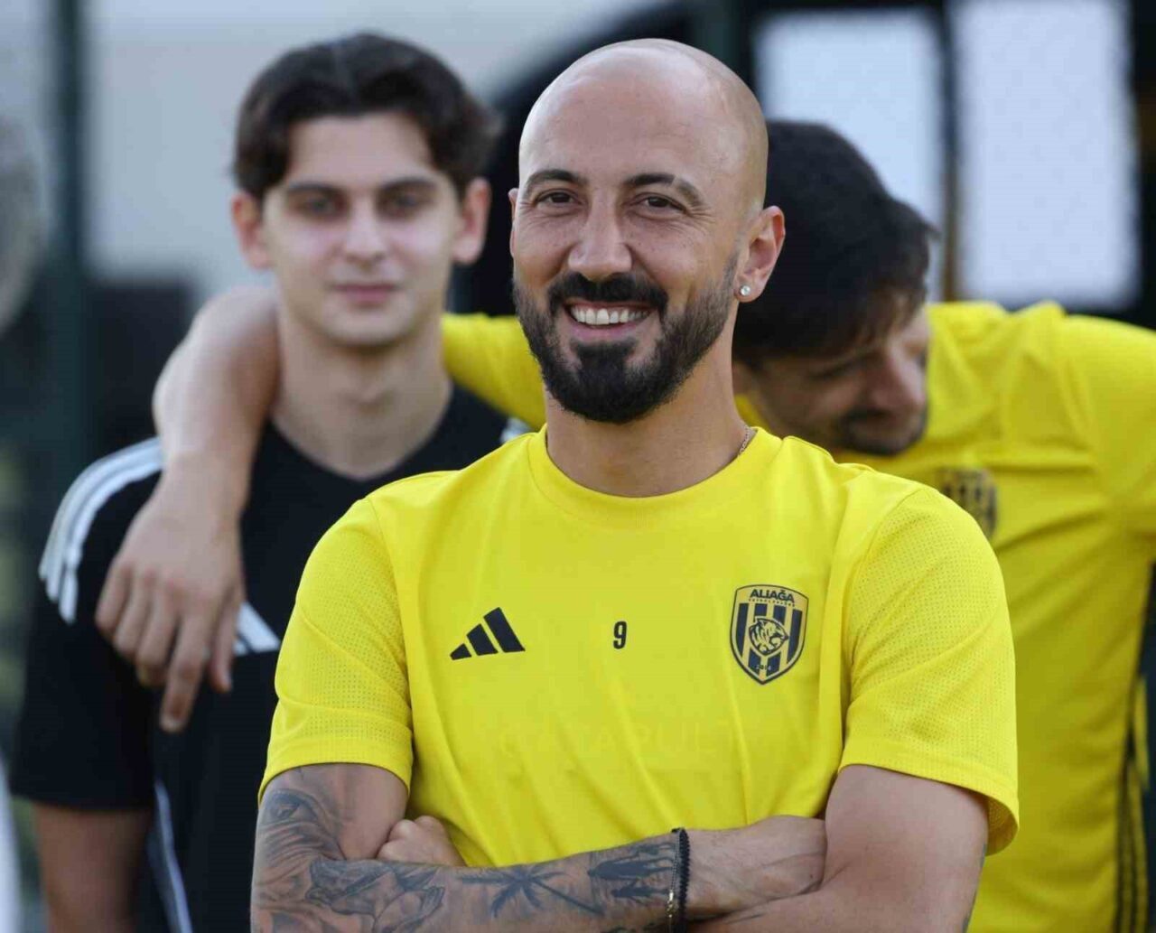Aliağa Futbol Kulübü’nün tecrübeli futbolcusu Ahmet İlhan Özek, “Biz şampiyon