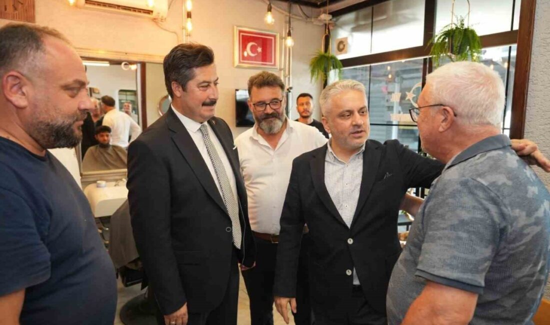 AK Parti Bursa İl Başkanlığı koordinasyonunda, milletvekilleri ve belediye başkanları