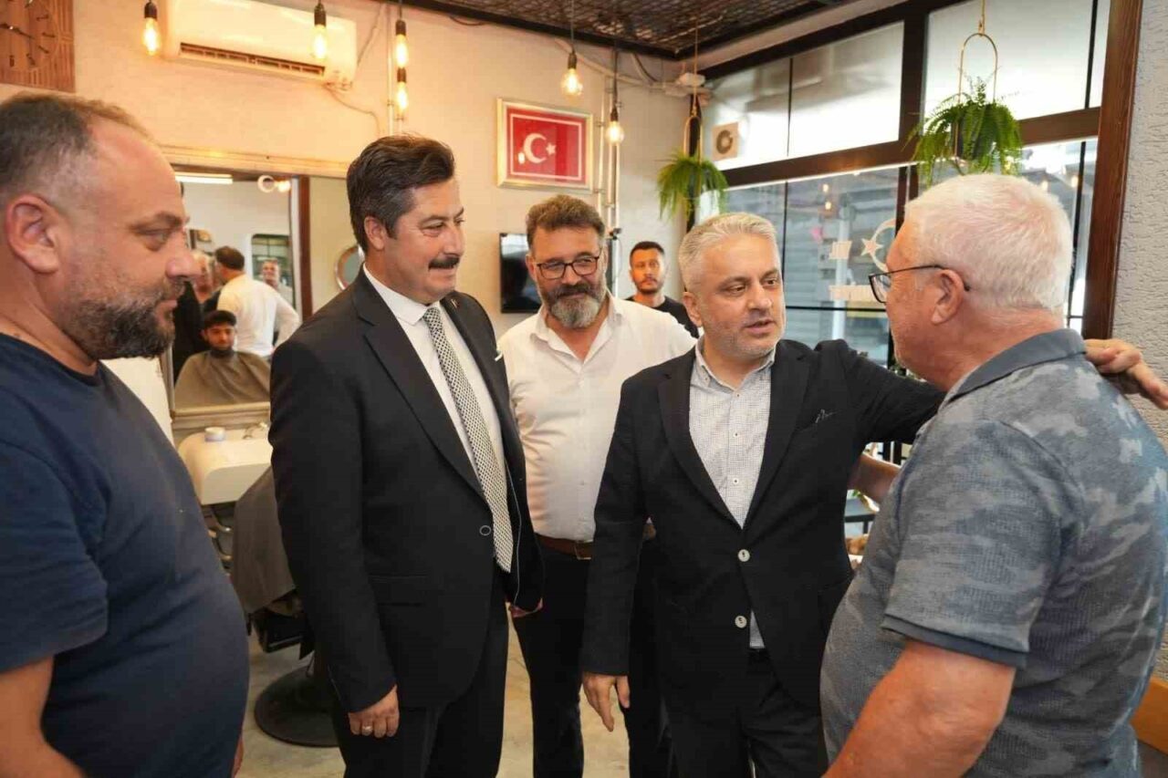 AK Parti Bursa İl Başkanlığı koordinasyonunda, milletvekilleri ve belediye başkanları