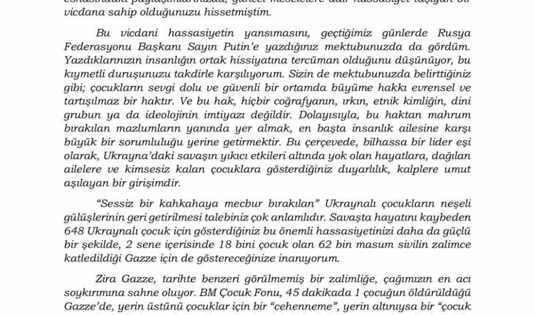 AK Parti Sözcüsü Ömer Çelik, Emine Erdoğan’ın Amerika Birleşik Devletleri