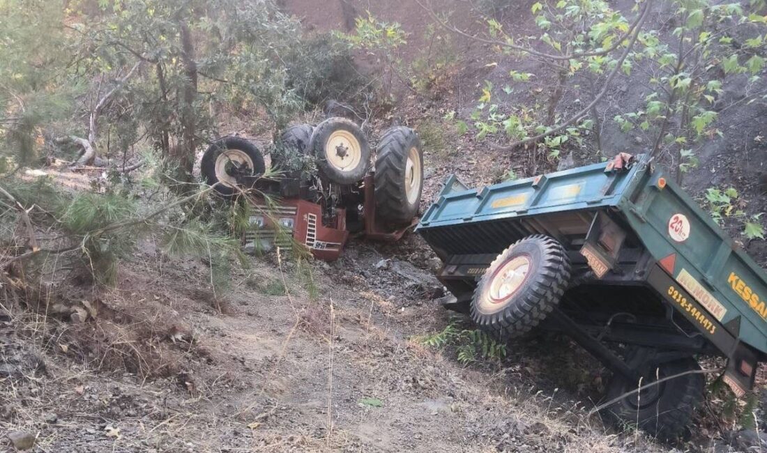 Manisa’nın Akhisar ilçesinde meydana gelen traktör kazasında Mehmet Gencer hayatını
