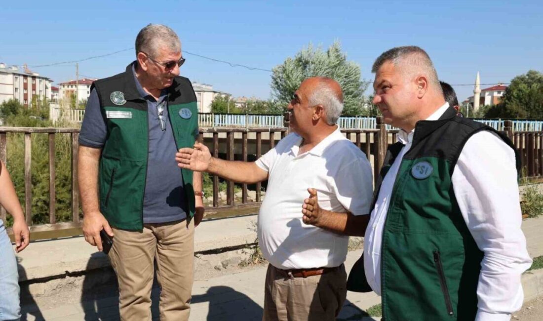 Aziziye Belediye Başkanı Emrullah Akpunar, Pulur Çayı Islahı ile Ilıca-Emrecik