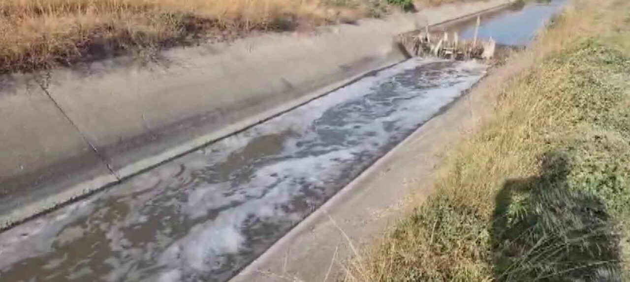 Amasya’nın Suluova ilçesinde Tersakan Çayı ile Yedikır Barajı arasındaki sulama