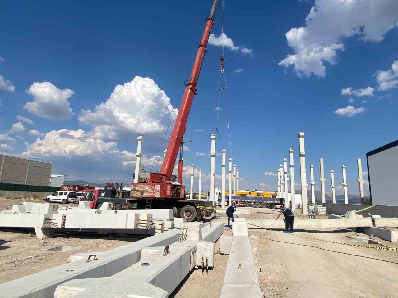 Ankara’nın Kahramankazan ilçesinde meydana gelen iş kazasında 1 işçi hayatını