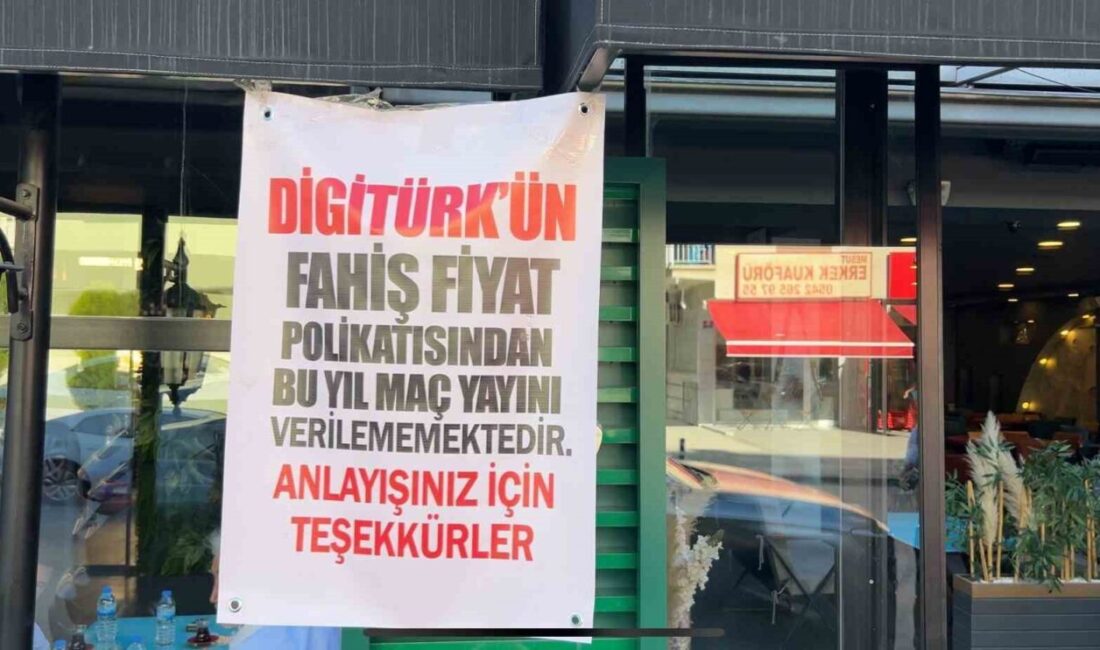 Ankara’da bulunan kıraathane ve restoran işletmecileri Digitürk üyelik fiyatlarına yapılan