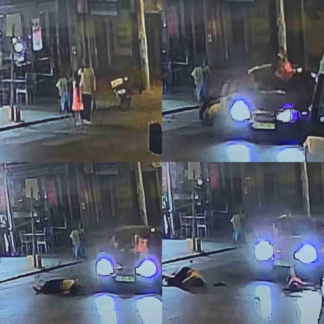 Mersin’de yaya yolundan karşıya geçmek isteyen anne ve kızına otomobil