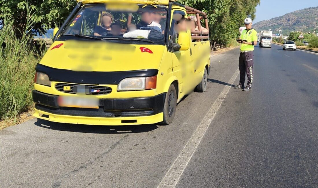 Antalya’da 1 haftada 65 bin 134 araç ve sürücü kontrol