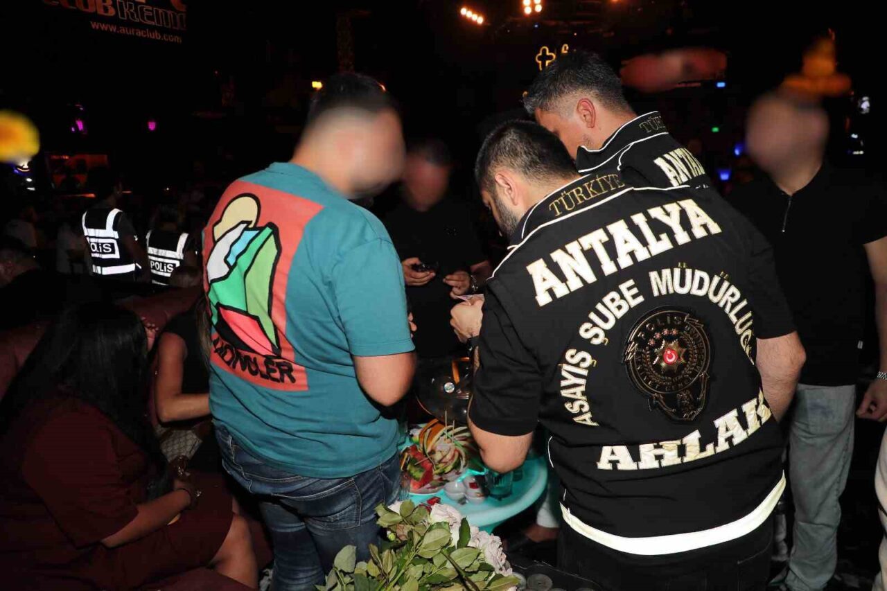 Antalya İl Emniyet Müdürlüğü ekiplerinin son 2 haftada gerçekleştirdiği uygulama