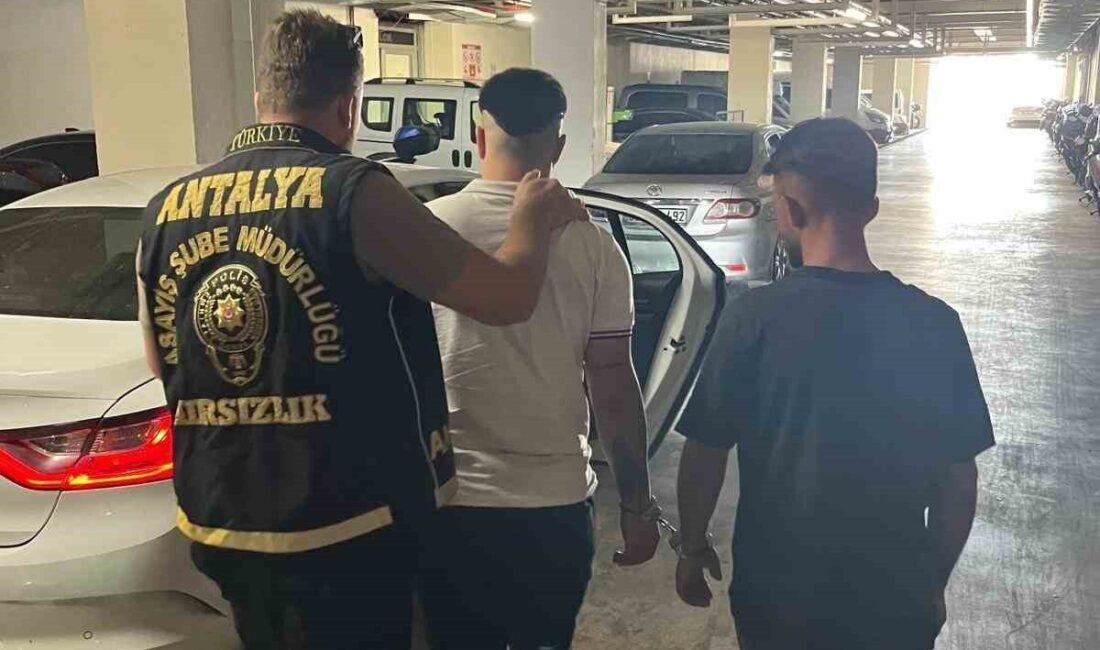 Antalya’da son 1 ayda mala karşı işlenen suçlar kapsamında İl