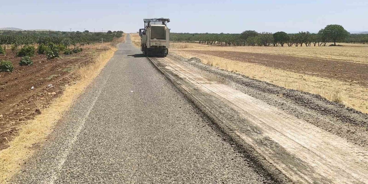 Gaziantep Büyükşehir Belediyesi Fen İşleri Daire Başkanlığı ekiplerince Araban ilçesindeki