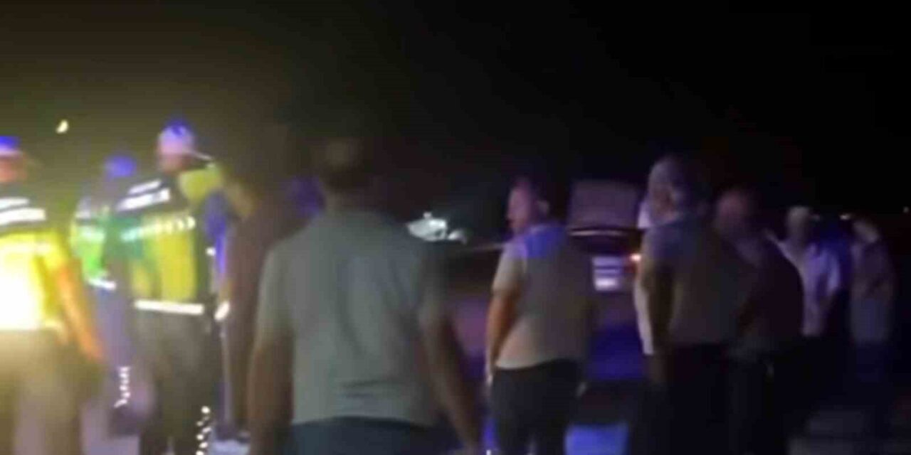 Gaziantep’in Araban ilçesinde, yolun karşısına geçmeye çalışırken otomobilin çarptığı yaya