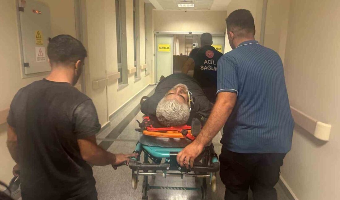 Adıyaman’da, bir kişi gittiği tamirhanede araç bakım kanalına düşerek yaralandı.