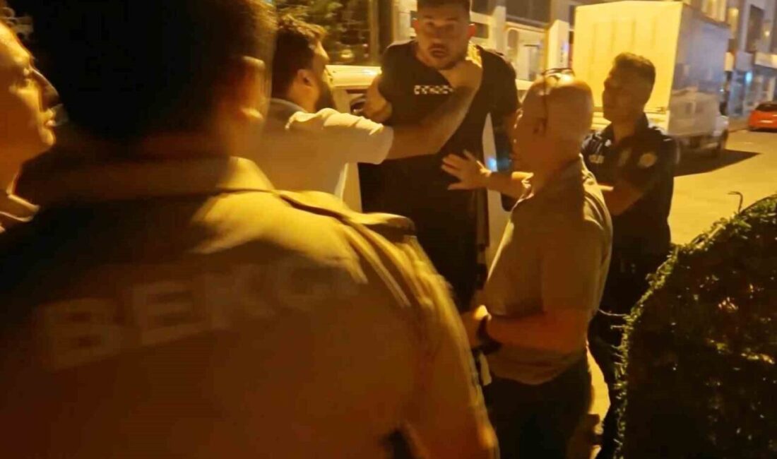 Aksaray’da tartıştığı arkadaşını bıçaklayarak yaralayan şahıs, bekçilerin kovalamacası sonucu kısa