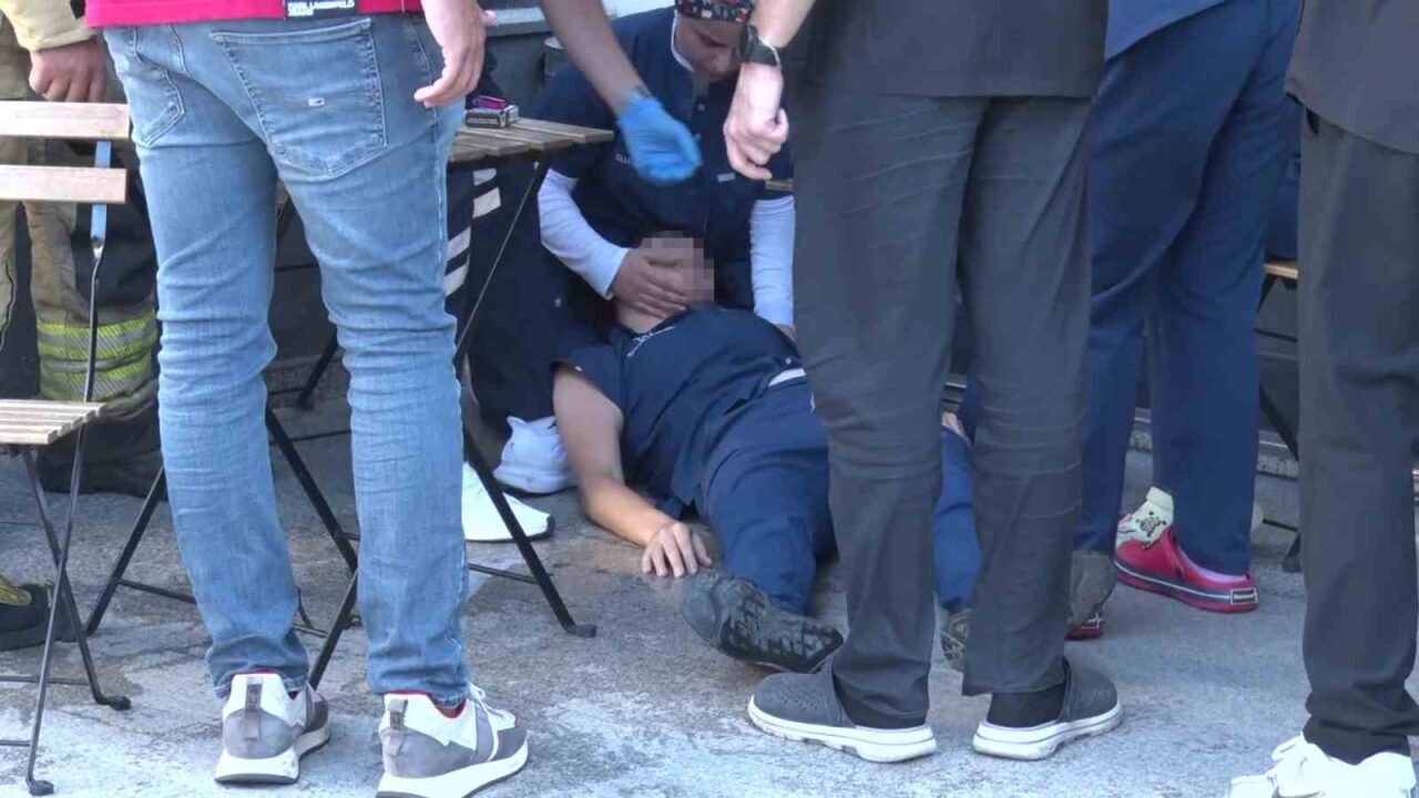 İstanbul’un Ataşehir ilçesinde özel bir diş kliniğinde meydana gelen tüp