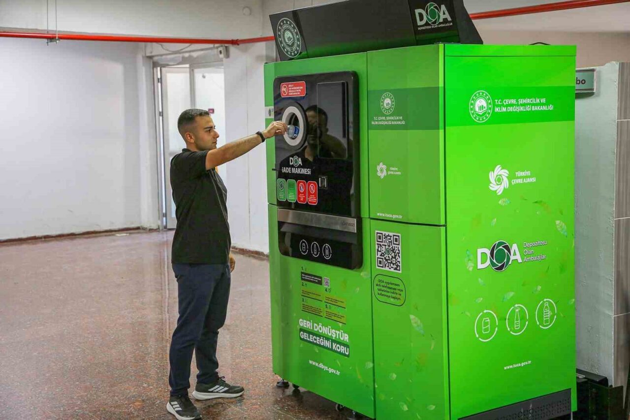 Çevre, Şehircilik ve İklim Değişikliği Bakanlığınca yürütülen Depozito Yönetim Sistemi