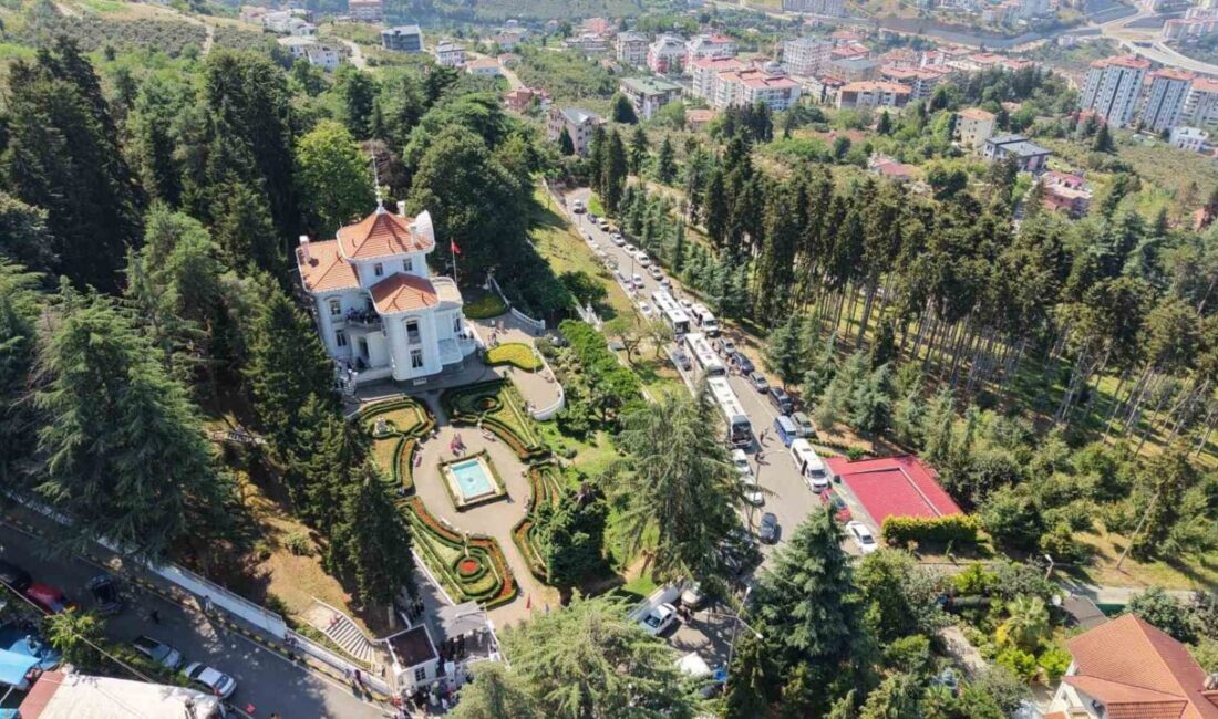 Trabzon’da Gazi Mustafa Kemal Atatürk’ün konakladığı ve vasiyetini yazdığı Atatürk