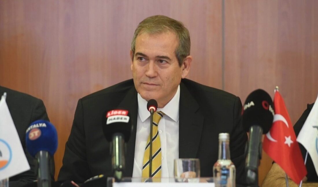 Antalya Ticaret ve Sanayi Odası Yönetim Kurulu Başkanı Yusuf Hacısüleyman,