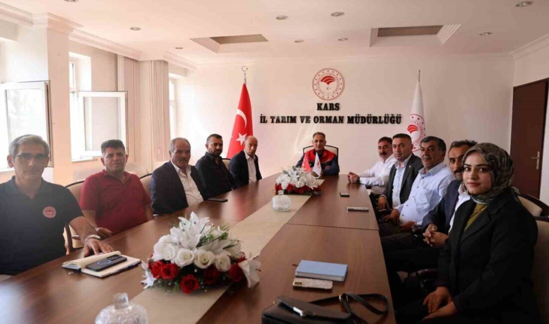 Kars İl Tarım ve Orman Müdürü Enver Aydın başkanlığında, tarım
