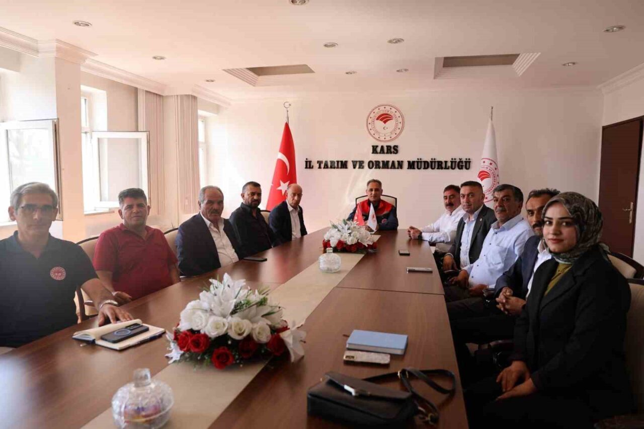 Kars İl Tarım ve Orman Müdürü Enver Aydın başkanlığında, tarım