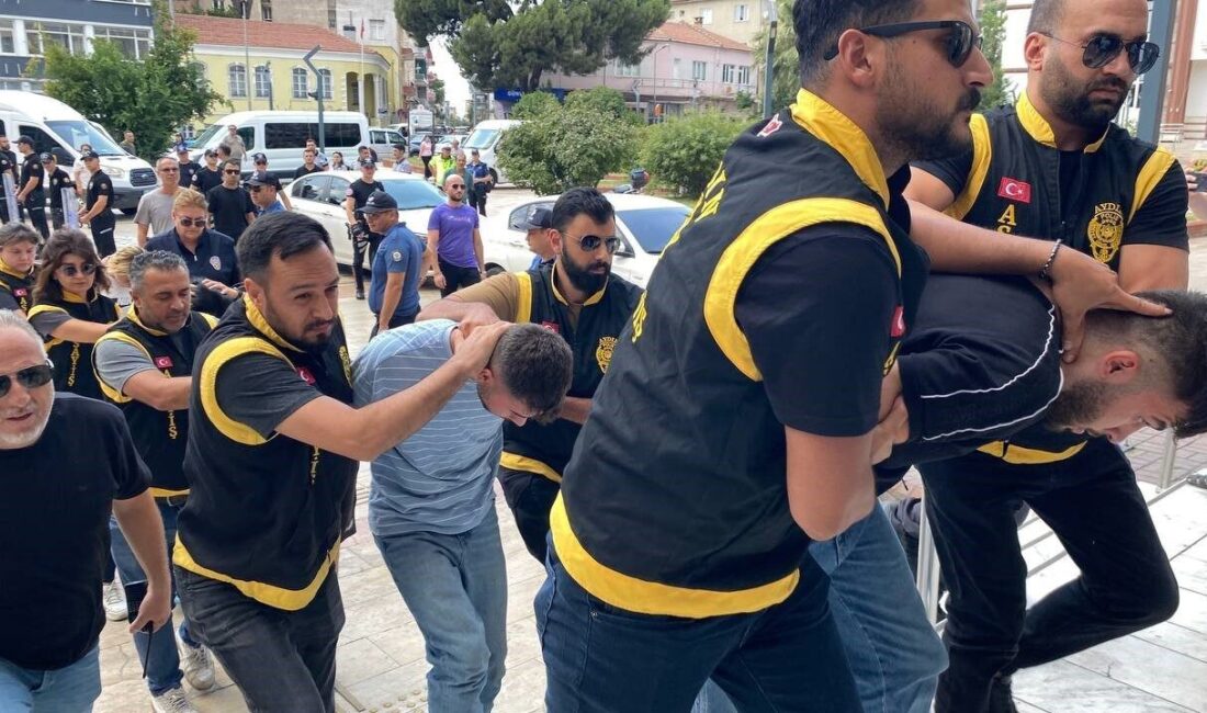 Aydın’ın Efeler ilçesi yakınlarındaki kırsal Kalfaköy Mahallesi yakınlarında başına isabet