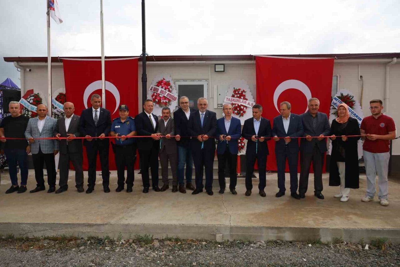 Samsun’un Bafra ilçesinde şehir içi trafik yoğunluğunu azaltmak amacıyla yapılan