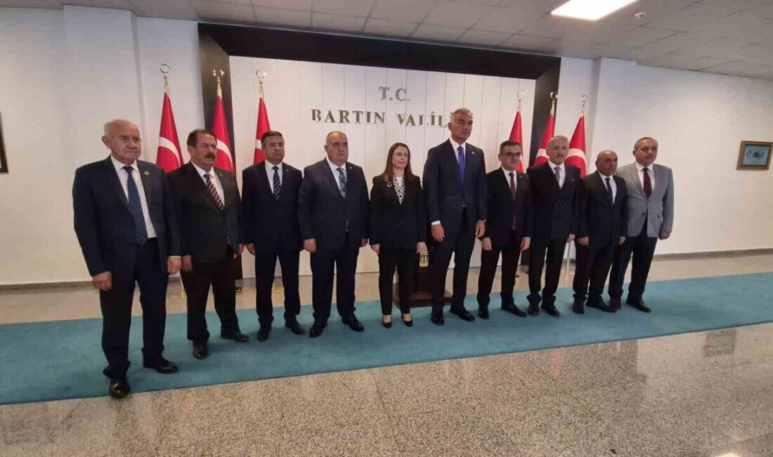 Kültür ve Turizm Bakanı Mehmet Nuri Ersoy, Bartın Valisi Nurtaç