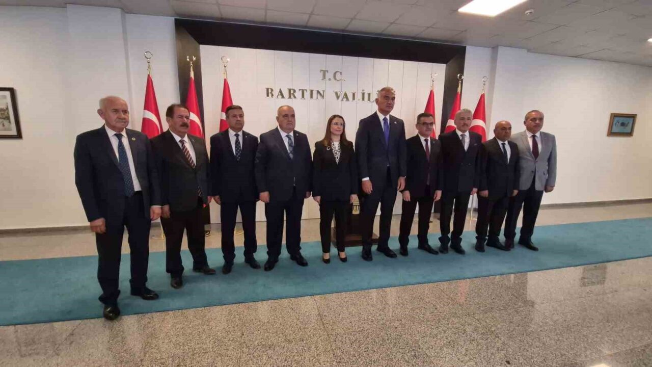 Kültür ve Turizm Bakanı Mehmet Nuri Ersoy, Bartın Valisi Nurtaç