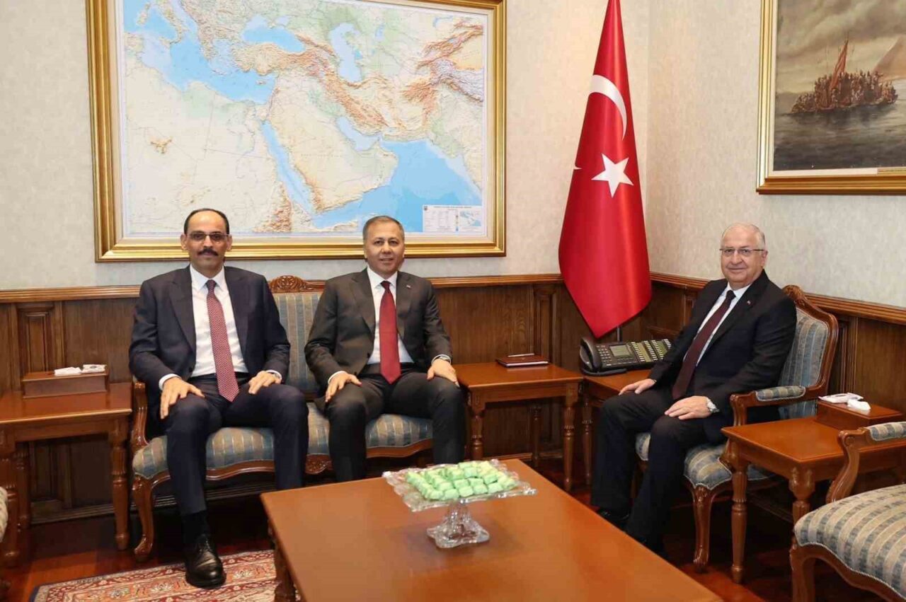 İçişleri Bakanı Ali Yerlikaya ve Milli İstihbarat Teşkilatı (MİT) Başkanı