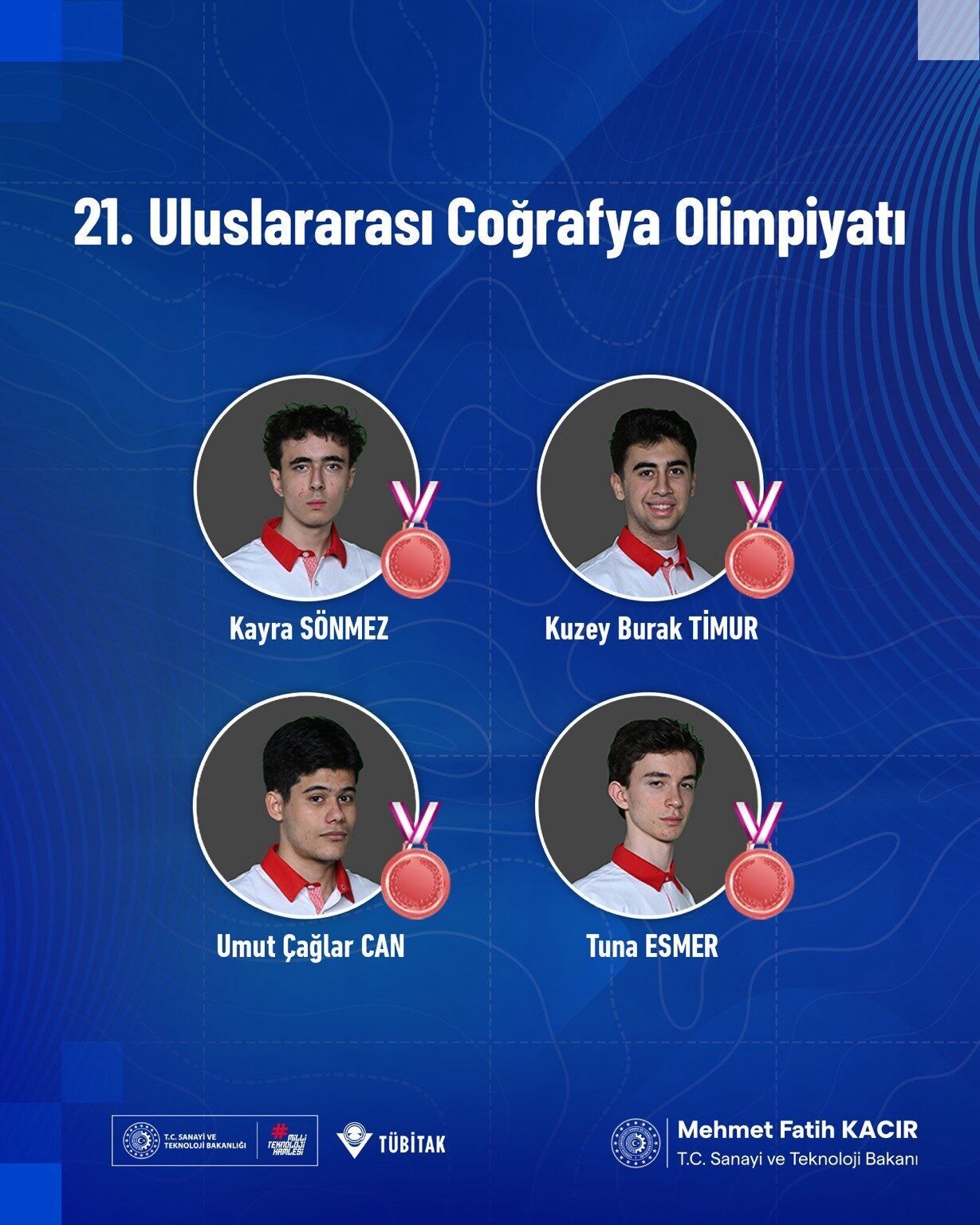 Sanayi ve Teknoloji Bakanı Mehmet Fatih Kacır, “47 ülkeden 179