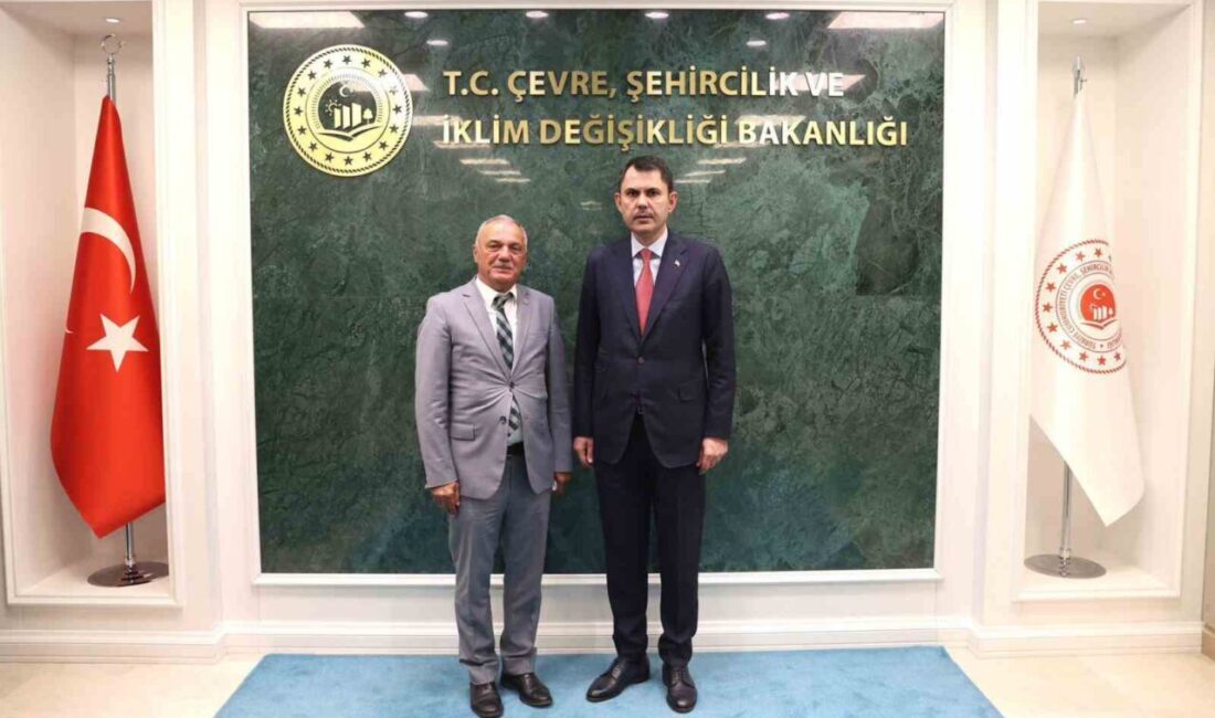 Sultanhisar Belediye Başkanı Osman Yıldırımkaya, Bakan Kurum ile yaptığı görüşmede