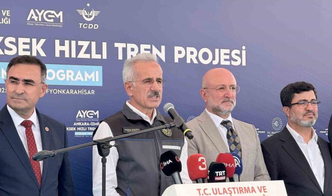 Ulaştırma ve Altyapı Bakanı Abdulkadir Uraloğlu, “Toplam 505 kilometre uzunluğunda
