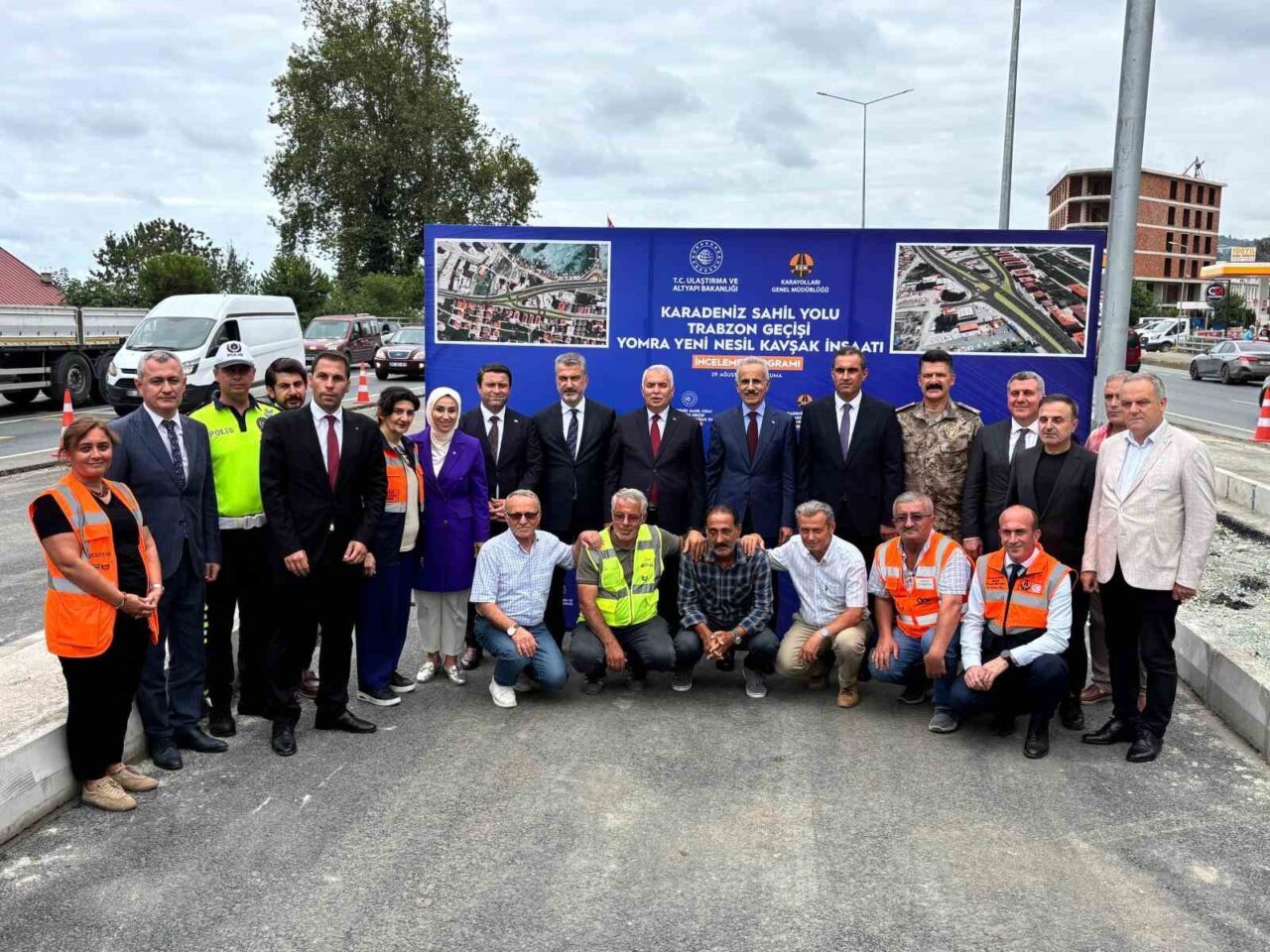 Ulaştırma ve Altyapı Bakanı Abdulkadir Uraloğlu, Karadeniz Sahil Yolu Trabzon