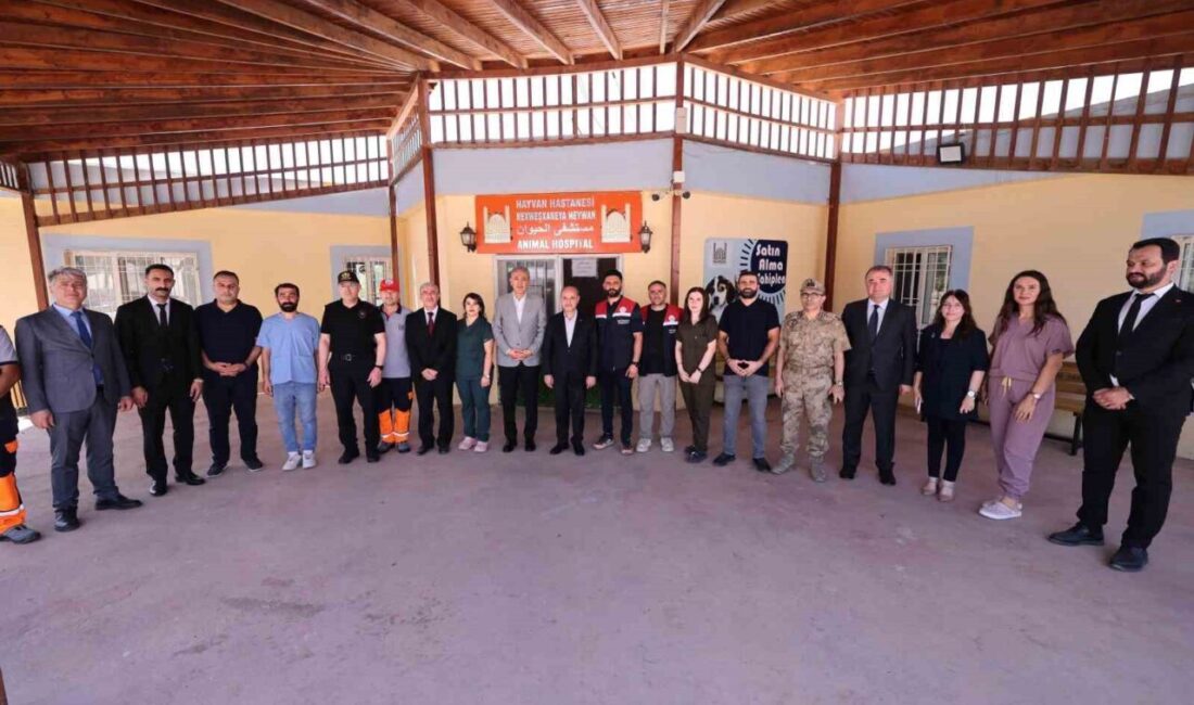 İçişleri Bakan Yardımcısı Mehmet Aktaş, Mardin Büyükşehir Belediyesi Hayvan Bakımevi