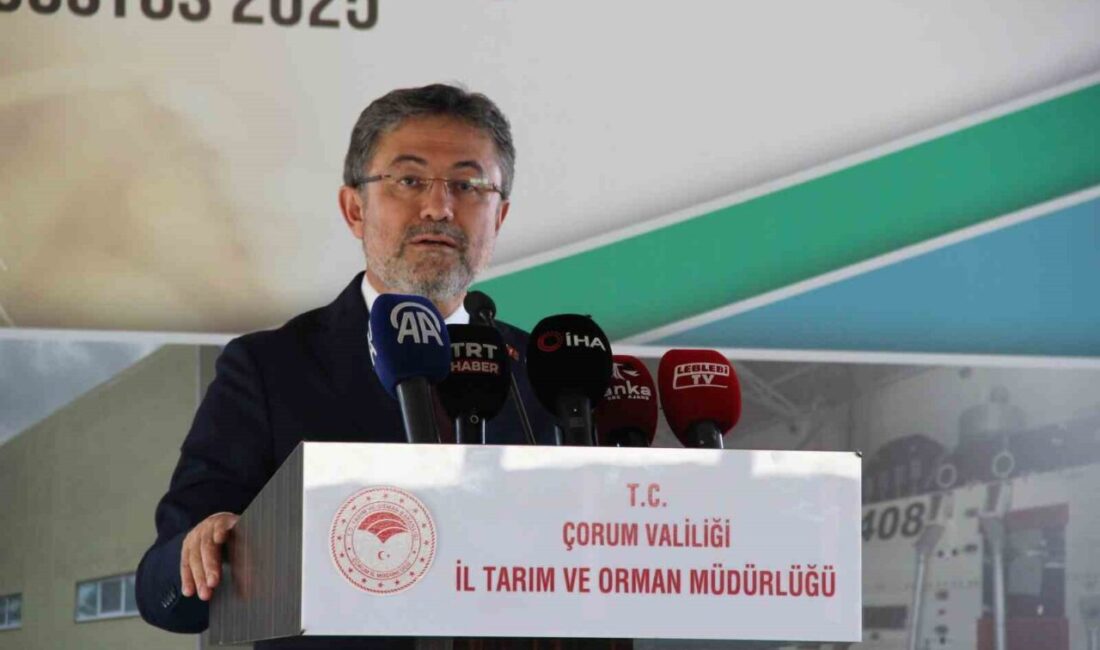Tarım ve Orman Bakanı İbrahim Yumaklı, “Tarımsal üretimin sürdürülebilir olmasının