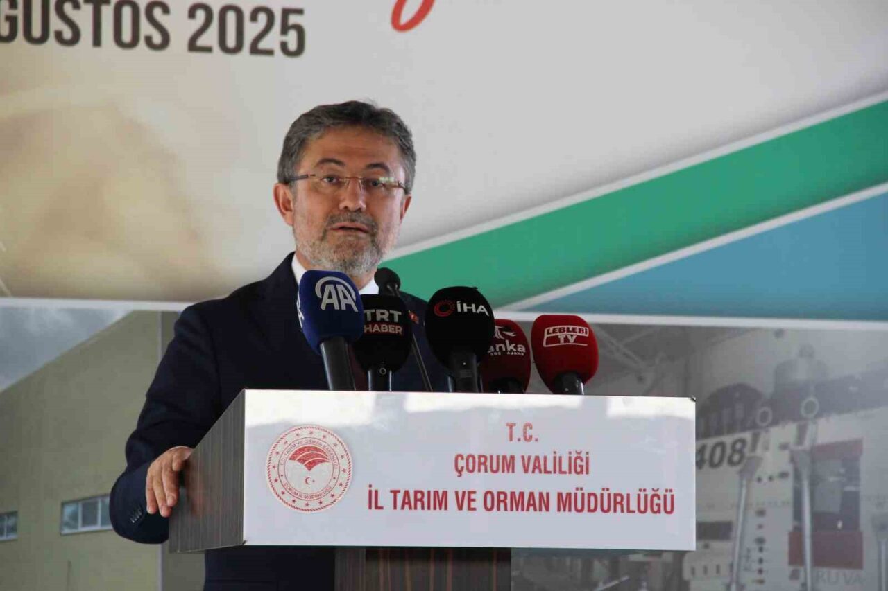 Tarım ve Orman Bakanı İbrahim Yumaklı, “Tarımsal üretimin sürdürülebilir olmasının