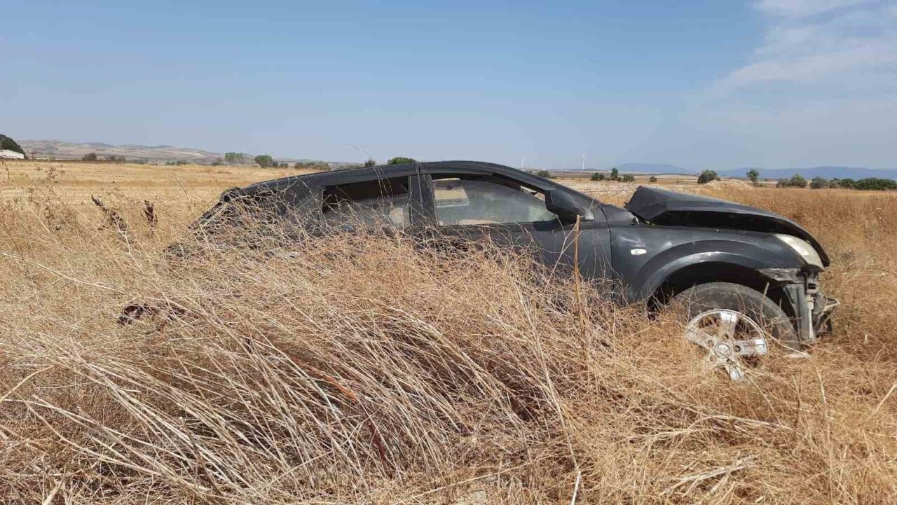 Balıkesir’in Gönen-Bandırma karayolu Buğdaylı Mahallesi mevkiinde meydana gelen trafik kazasında
