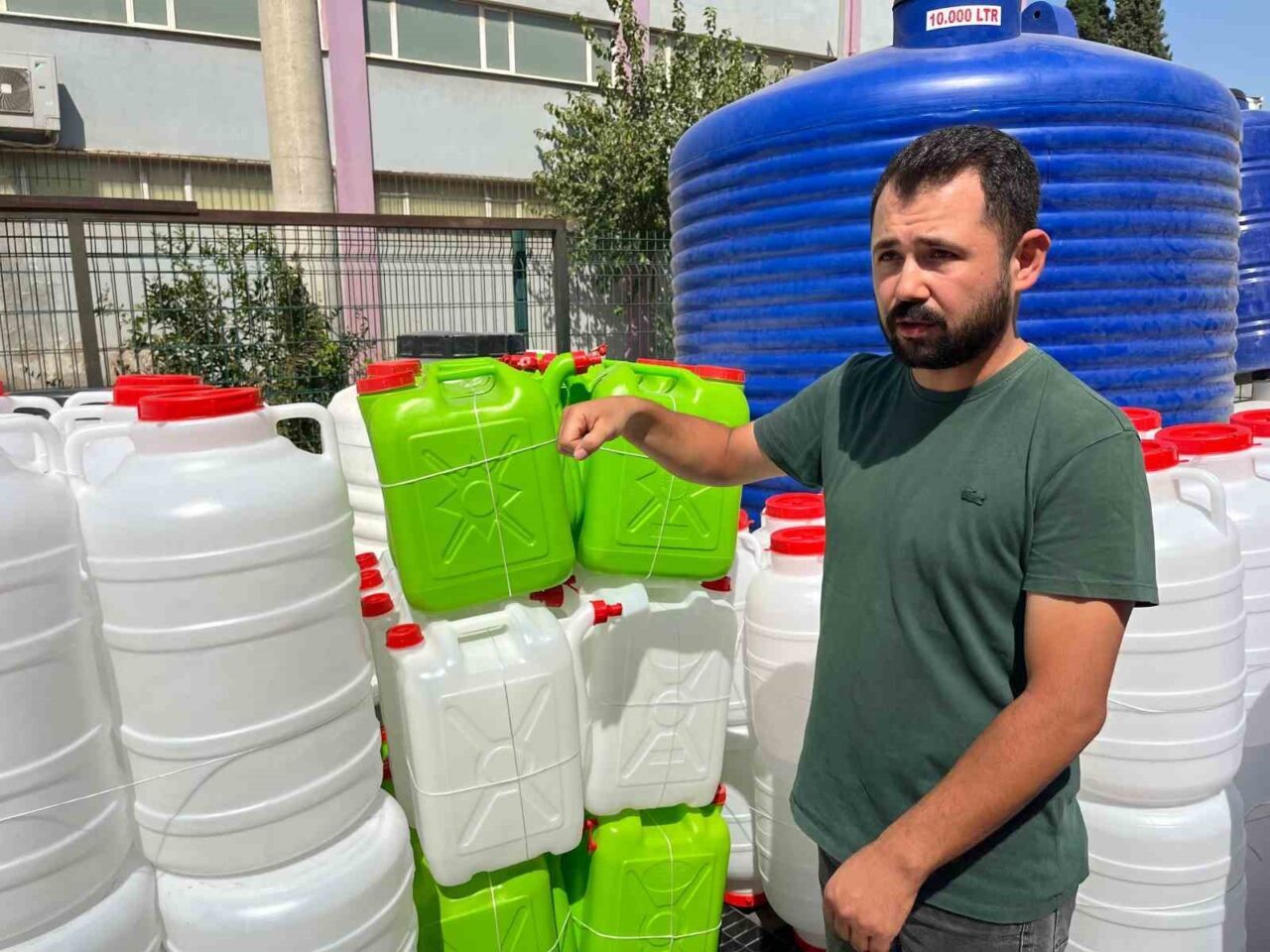 İzmir’de barajlardaki su seviyesinin kritik seviyelere düşmesi nedeniyle uygulanan su