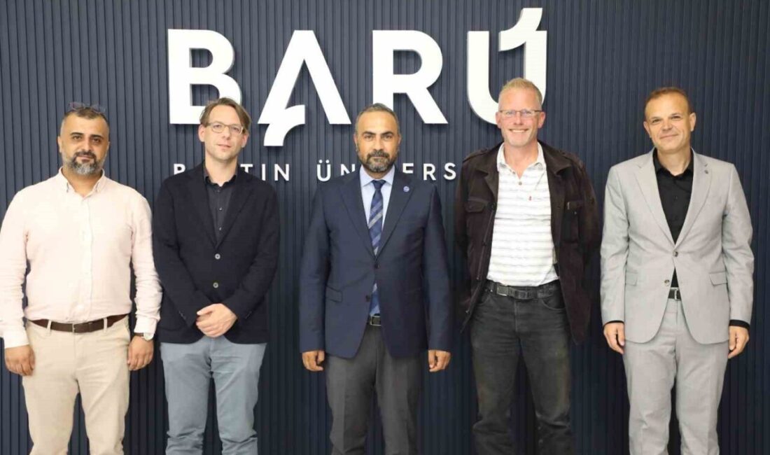 Bartın Üniversitesini (BARÜ) ziyaret eden Almanya Saarland Üniversitesinden Prof. Dr.