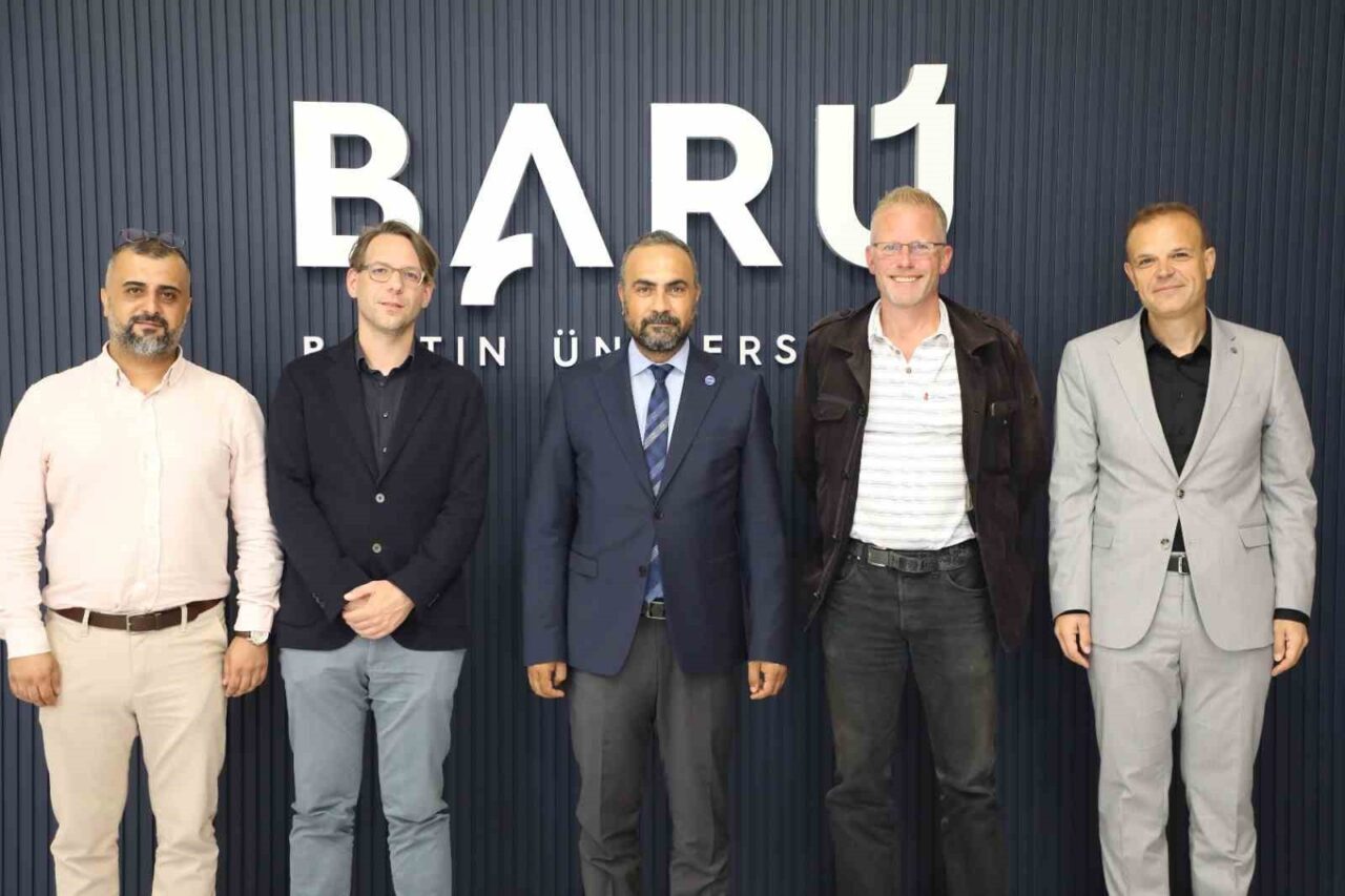 Bartın Üniversitesini (BARÜ) ziyaret eden Almanya Saarland Üniversitesinden Prof. Dr.