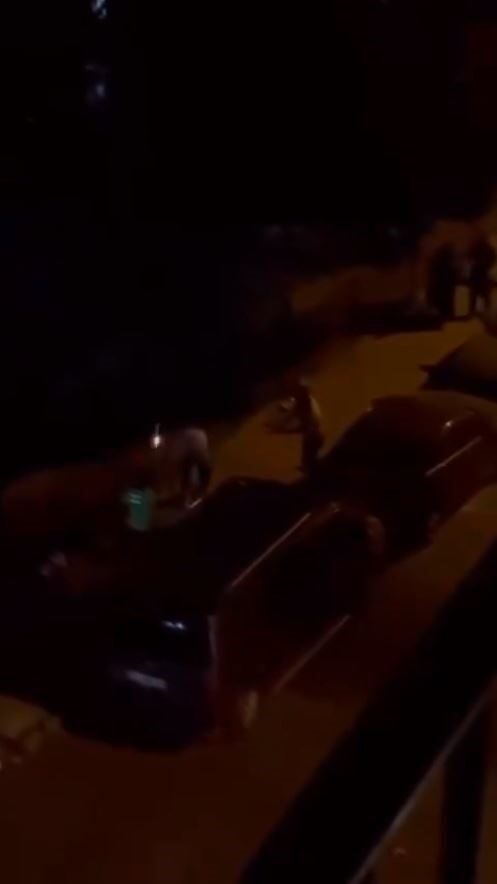 İstanbul’un Başakşehir’de gece saatlerinde polis ekiplerinin şüphe üzerine durdurduğu araçtan