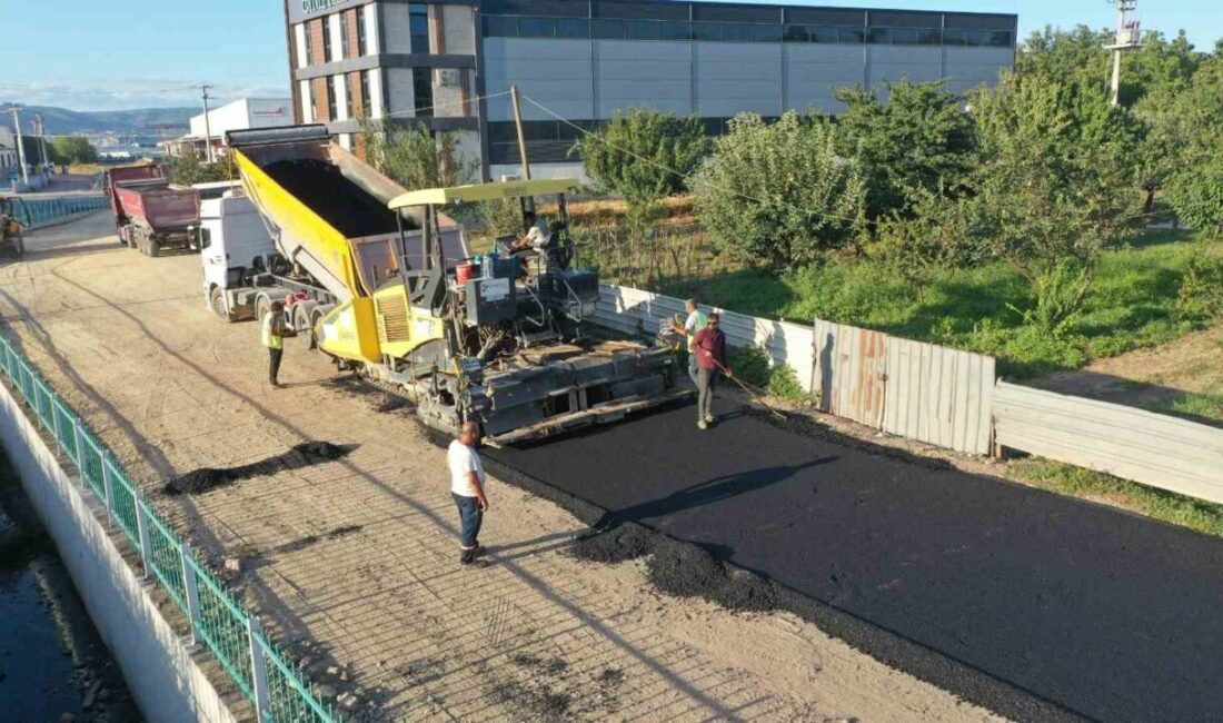 Başiskele’de vatandaşların daha güvenli ve konforlu ulaşım sağlamaları için üstyapı