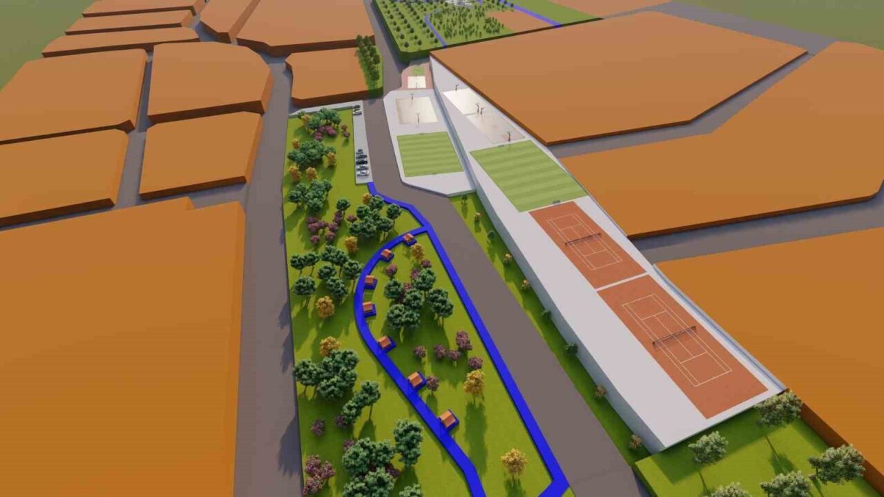 Başiskele ilçesindeki Yeşilyurt Mahallesi Tınaztepe mevkisinde 63 bin metrekarelik alanda