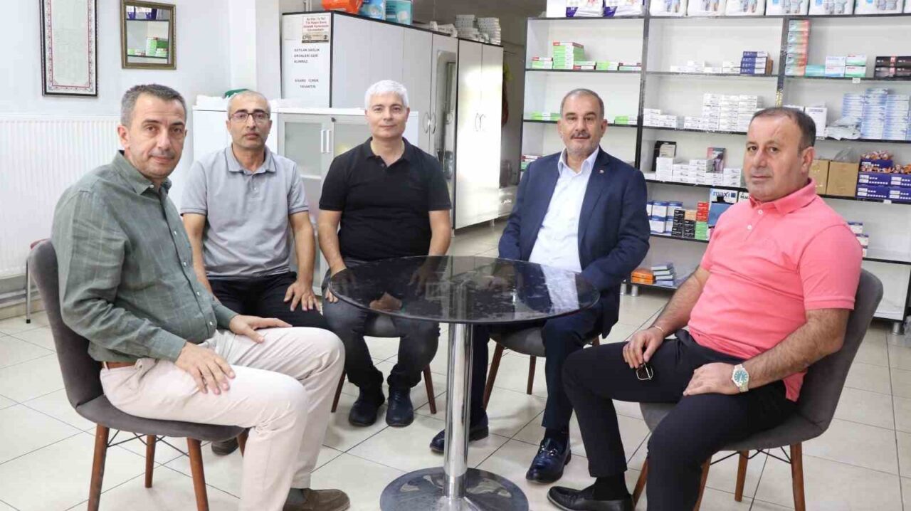 Elazığ’da medikal sektörünü ziyaret eden Elazığ Ticaret ve Sanayi Odası