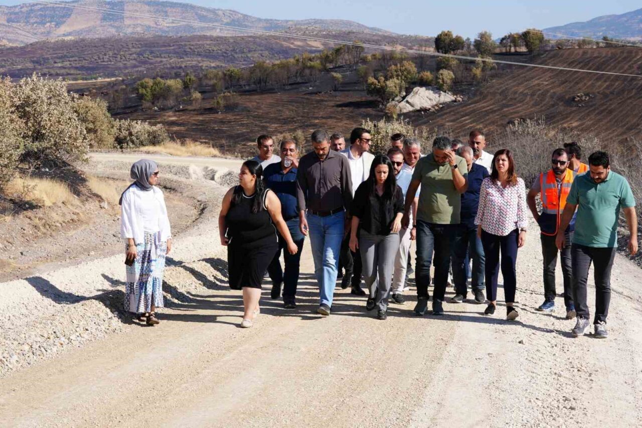 Diyarbakır Büyükşehir Belediyesi Başkanı Serra Bucak, Lice ilçesinde 2 mahalleyi
